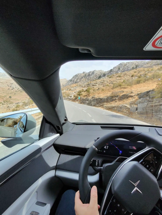 Polestar 4 SUV RWD - POV drive near Malaga, Spain